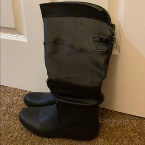 Charlotte Russe Black Boots